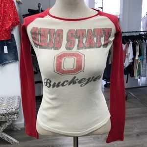 ❤️ The Ohio state university long sleeve tee shirt